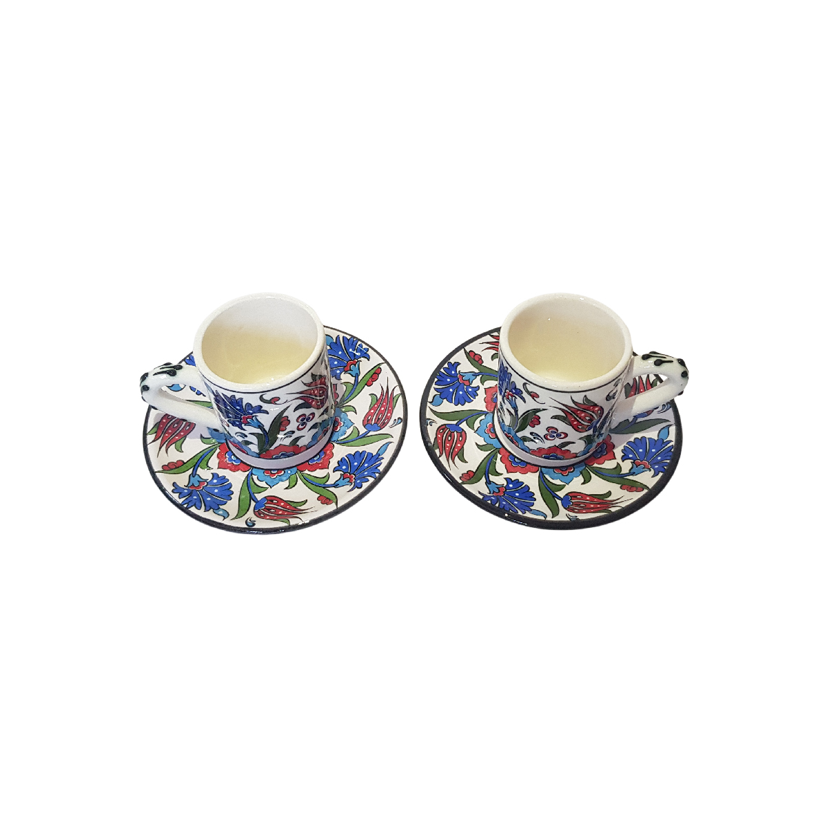 Ceramic Turkish coffee set