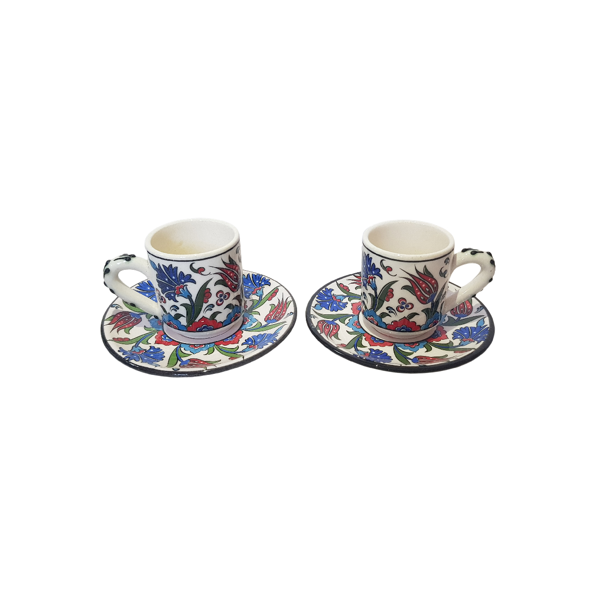 Ceramic Turkish coffee set